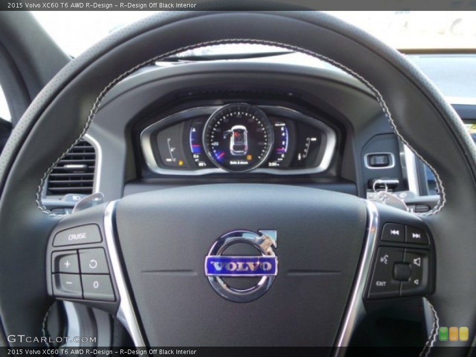 R-Design Off Black Interior Steering Wheel for the 2015 Volvo XC60 T6 AWD R-Design #98367837