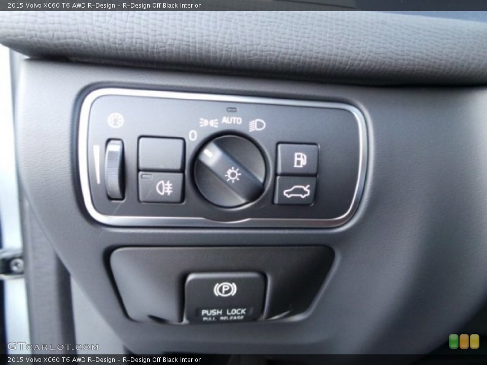 R-Design Off Black Interior Controls for the 2015 Volvo XC60 T6 AWD R-Design #98367855