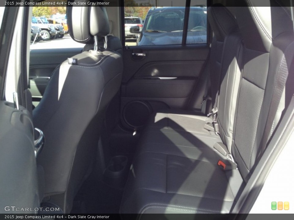 Dark Slate Gray Interior Rear Seat for the 2015 Jeep Compass Limited 4x4 #98368944
