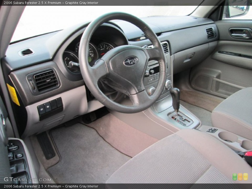 Graphite Gray Interior Photo for the 2006 Subaru Forester 2.5 X Premium #98369181