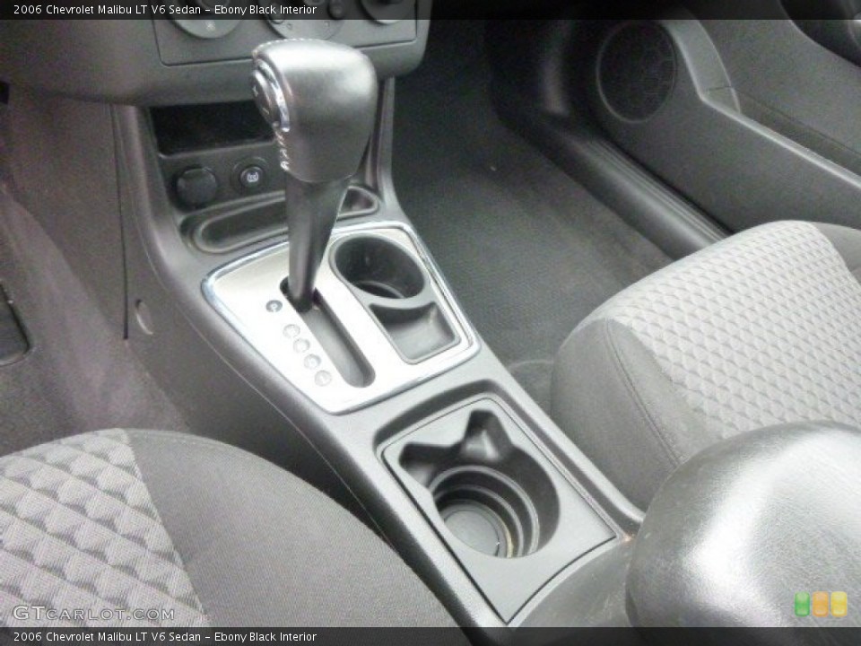 Ebony Black Interior Transmission for the 2006 Chevrolet Malibu LT V6 Sedan #98370783
