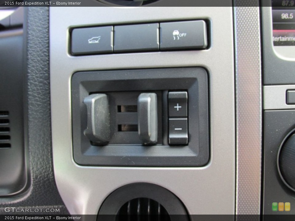 Ebony Interior Controls for the 2015 Ford Expedition XLT #98376816