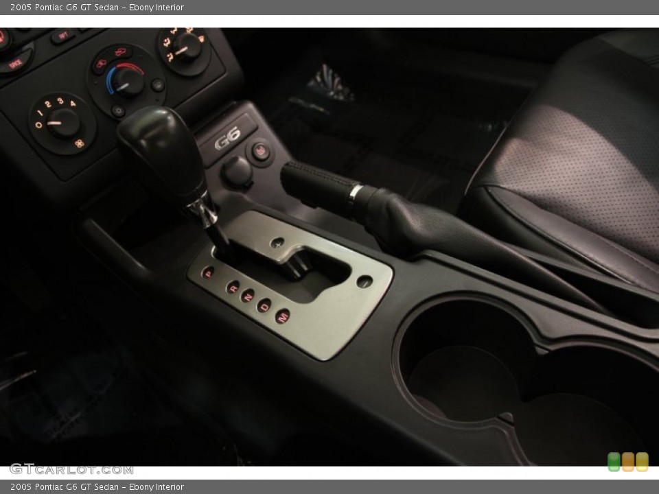 Ebony Interior Transmission for the 2005 Pontiac G6 GT Sedan #98377386