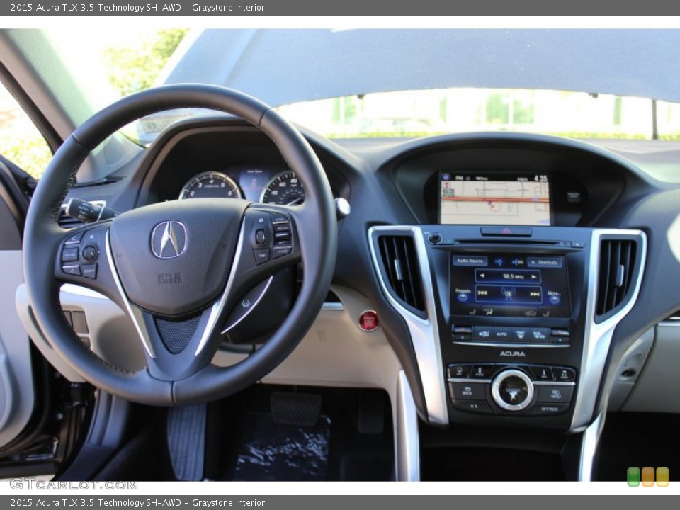 Graystone Interior Dashboard for the 2015 Acura TLX 3.5 Technology SH-AWD #98382120