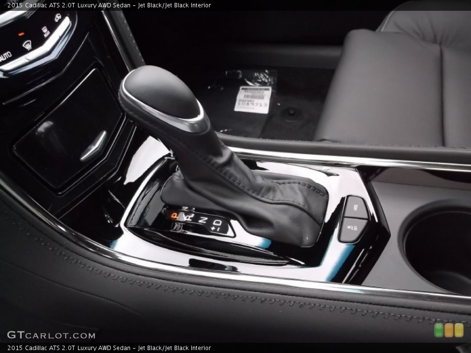 Jet Black/Jet Black Interior Transmission for the 2015 Cadillac ATS 2.0T Luxury AWD Sedan #98386885