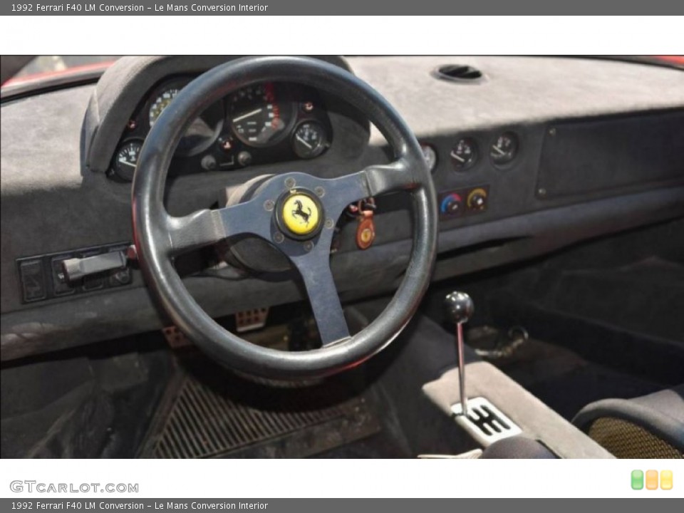 Le Mans Conversion Interior Steering Wheel for the 1992 Ferrari F40 LM Conversion #98387817