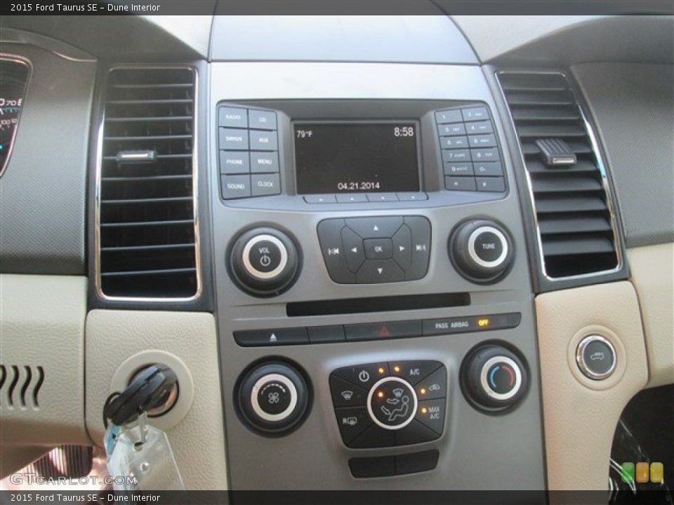 Dune Interior Controls for the 2015 Ford Taurus SE #98391376