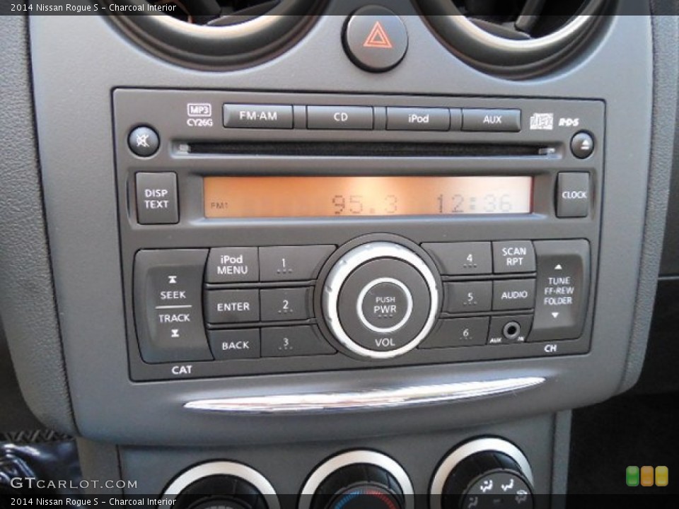 Charcoal Interior Audio System for the 2014 Nissan Rogue S #98398825
