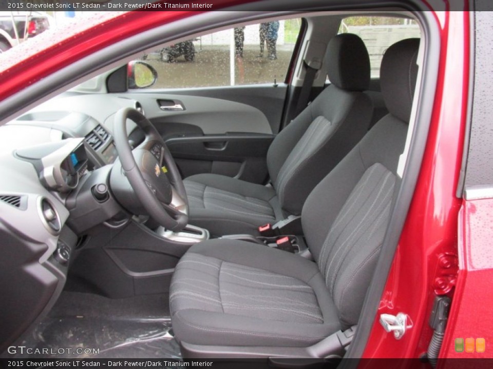 Dark Pewter/Dark Titanium Interior Photo for the 2015 Chevrolet Sonic LT Sedan #98401450