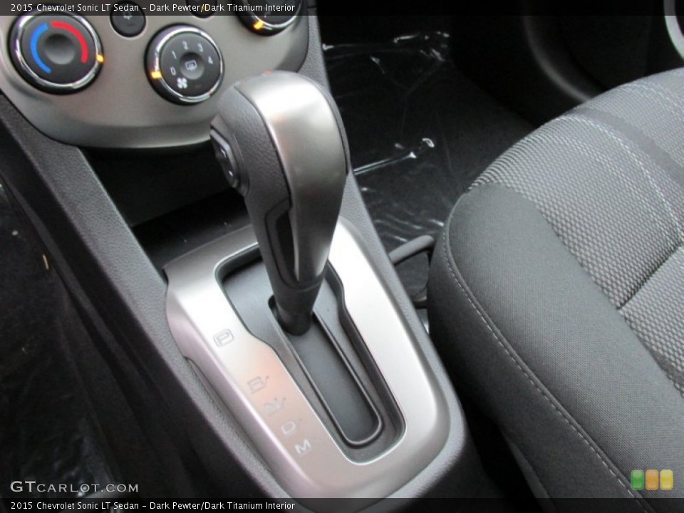 Dark Pewter/Dark Titanium Interior Transmission for the 2015 Chevrolet Sonic LT Sedan #98401519