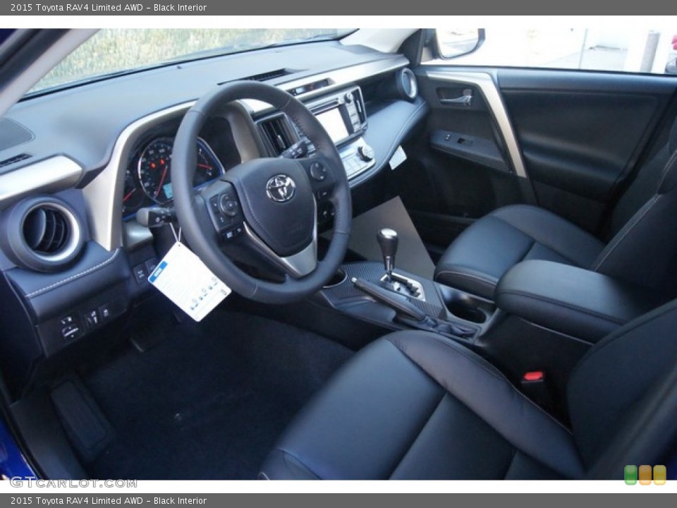 Black Interior Photo for the 2015 Toyota RAV4 Limited AWD #98408011