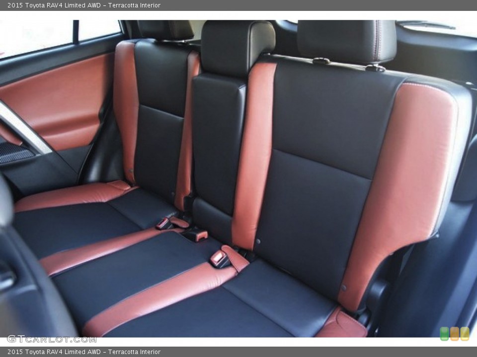 Terracotta Interior Rear Seat for the 2015 Toyota RAV4 Limited AWD #98408551