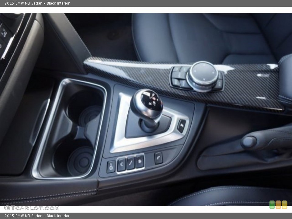 Black Interior Transmission for the 2015 BMW M3 Sedan #98410636