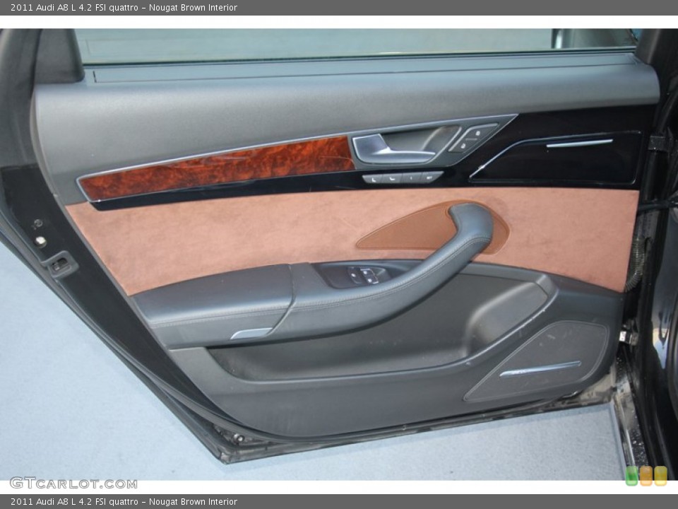 Nougat Brown Interior Door Panel for the 2011 Audi A8 L 4.2 FSI quattro #98416750