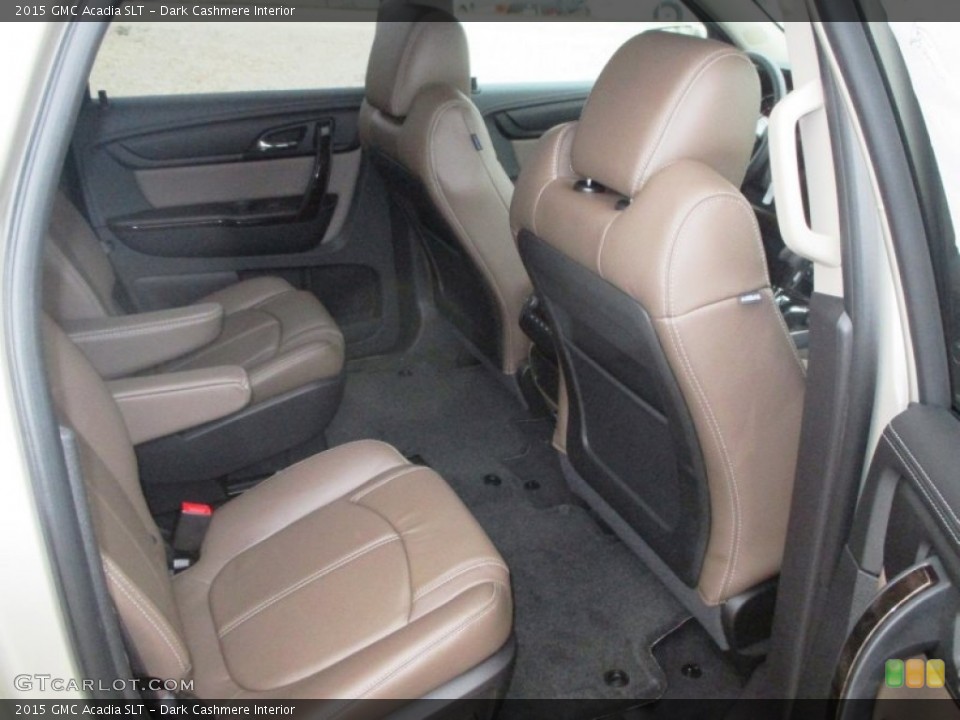 Dark Cashmere Interior Rear Seat for the 2015 GMC Acadia SLT #98421064