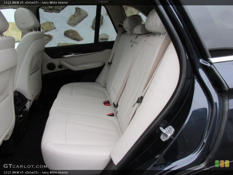 Ivory White Interior Rear Seat for the 2015 BMW X5 xDrive35i #98431103