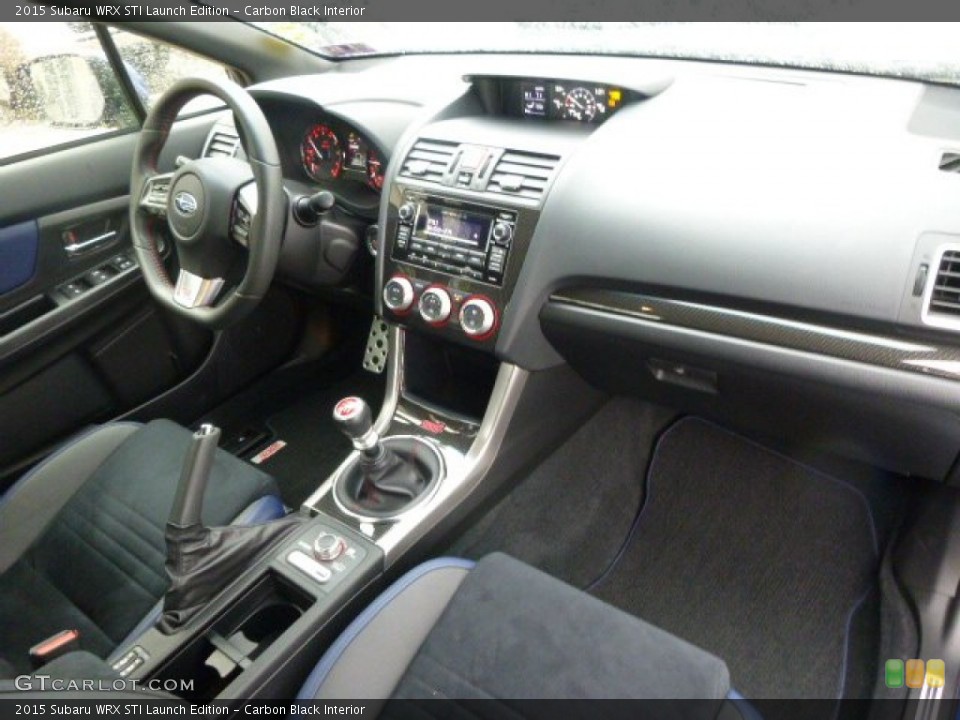 Carbon Black Interior Dashboard for the 2015 Subaru WRX STI Launch Edition #98434742