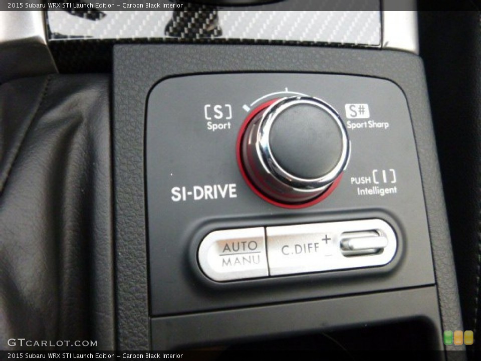 Carbon Black Interior Controls for the 2015 Subaru WRX STI Launch Edition #98434907