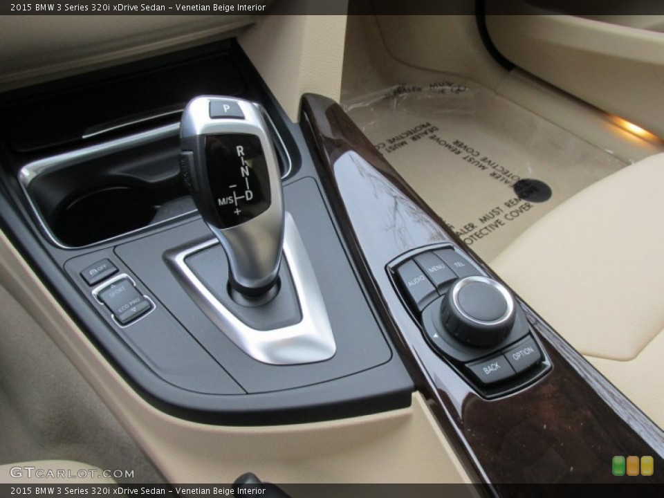 Venetian Beige Interior Transmission for the 2015 BMW 3 Series 320i xDrive Sedan #98435855