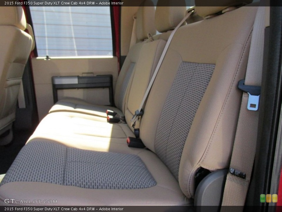 Adobe Interior Rear Seat for the 2015 Ford F350 Super Duty XLT Crew Cab 4x4 DRW #98436253
