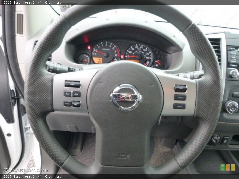 Gray Interior Steering Wheel for the 2015 Nissan Xterra S 4x4 #98440460
