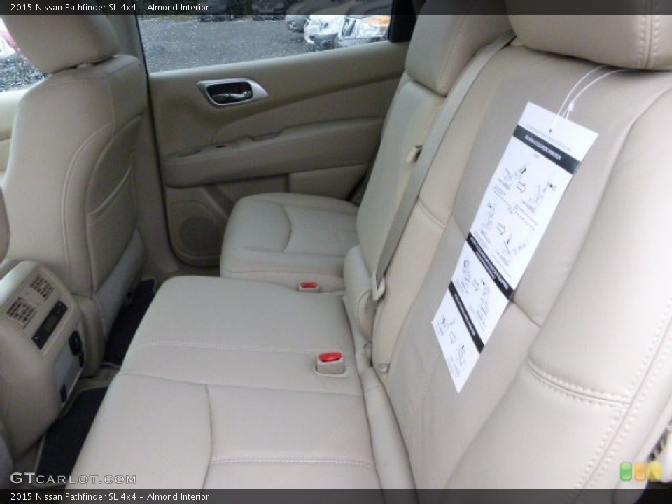 Almond Interior Rear Seat for the 2015 Nissan Pathfinder SL 4x4 #98441603
