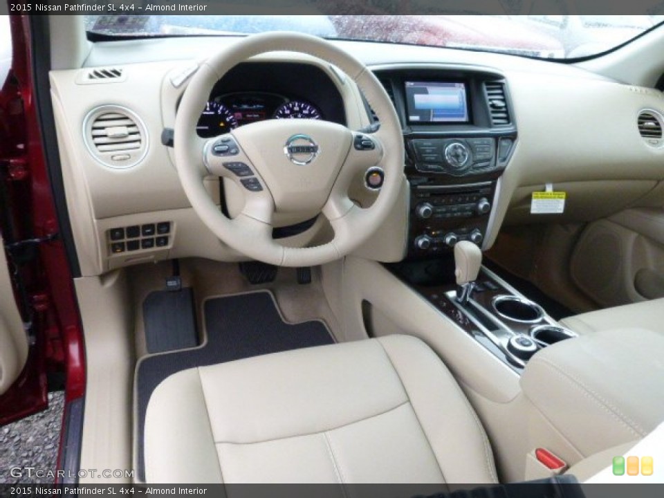 Almond Interior Prime Interior for the 2015 Nissan Pathfinder SL 4x4 #98441648