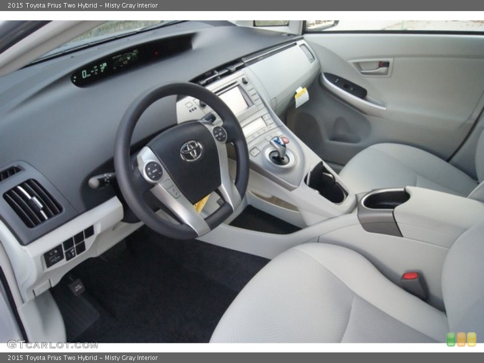 Misty Gray Interior Photo for the 2015 Toyota Prius Two Hybrid #98448862