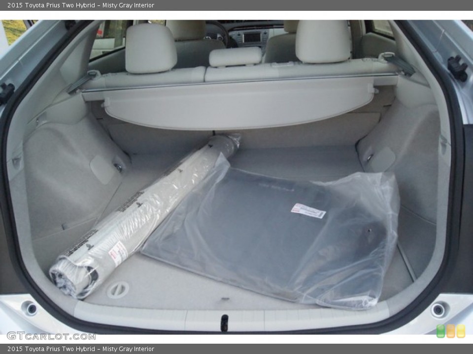 Misty Gray Interior Trunk for the 2015 Toyota Prius Two Hybrid #98448935