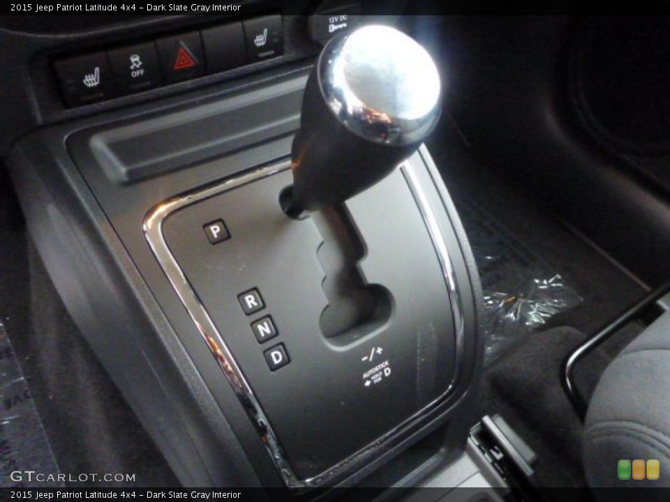 Dark Slate Gray Interior Transmission for the 2015 Jeep Patriot Latitude 4x4 #98452109
