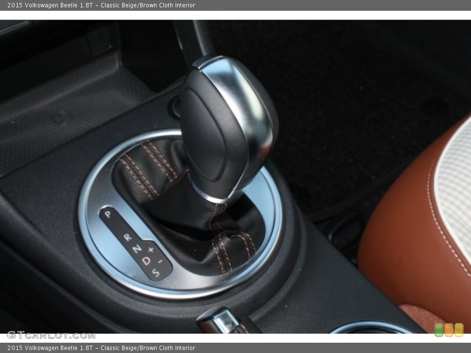 Classic Beige/Brown Cloth Interior Transmission for the 2015 Volkswagen Beetle 1.8T #98456033