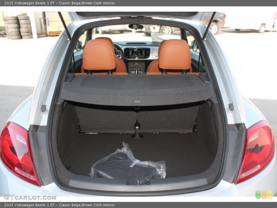 Classic Beige/Brown Cloth Interior Trunk for the 2015 Volkswagen Beetle 1.8T #98456111