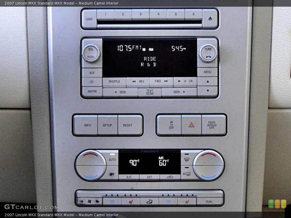 Medium Camel Interior Controls for the 2007 Lincoln MKX  #98460164