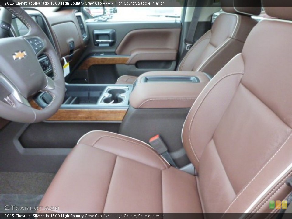 High Country Saddle Interior Photo for the 2015 Chevrolet Silverado 1500 High Country Crew Cab 4x4 #98462857