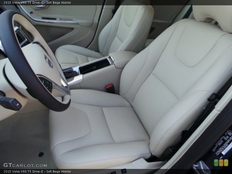 Soft Beige Interior Front Seat for the 2015 Volvo V60 T5 Drive-E #98465967