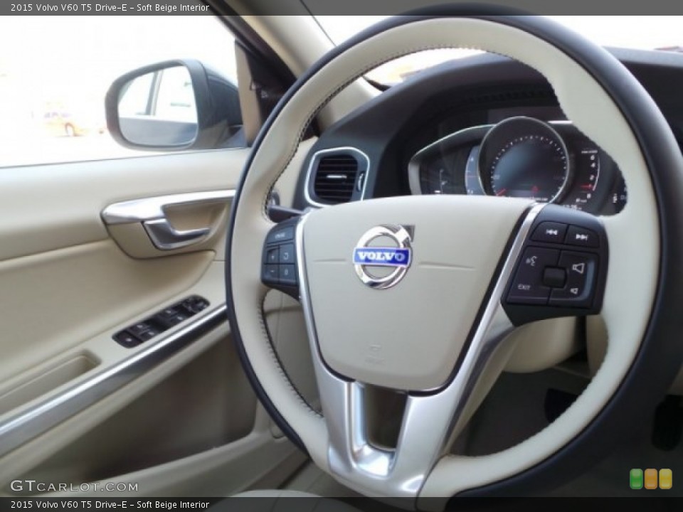 Soft Beige Interior Steering Wheel for the 2015 Volvo V60 T5 Drive-E #98466304