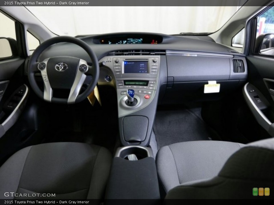 Dark Gray Interior Dashboard for the 2015 Toyota Prius Two Hybrid #98467971