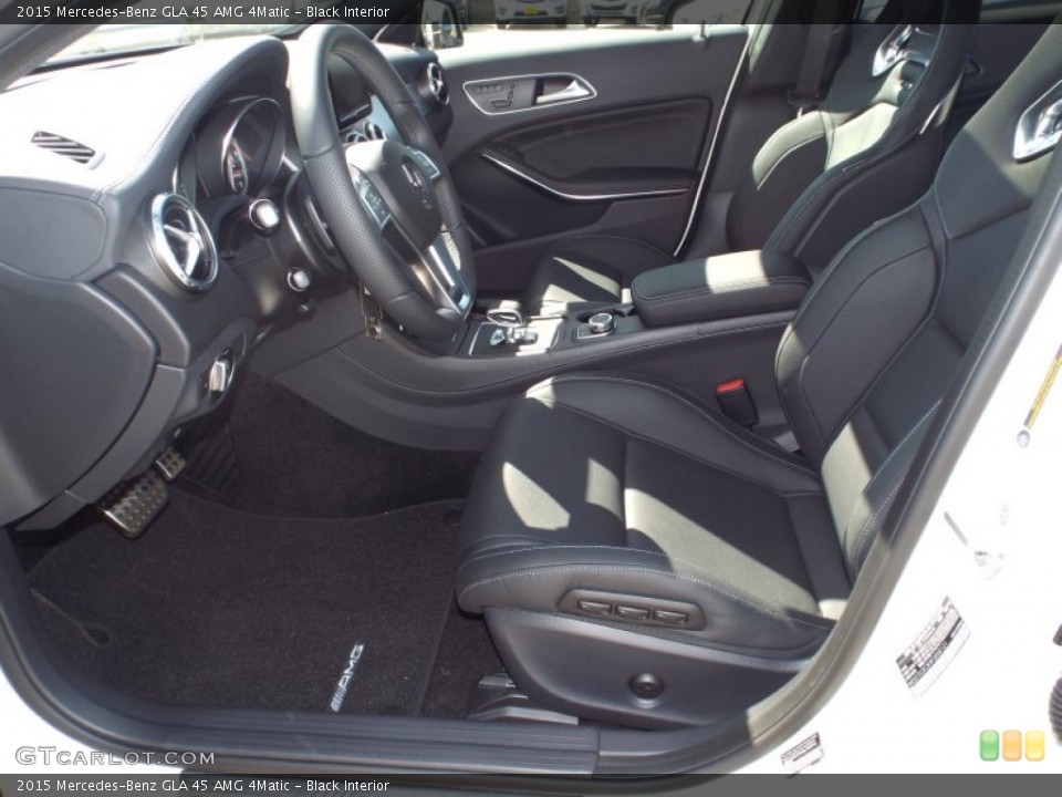 Black Interior Photo for the 2015 Mercedes-Benz GLA 45 AMG 4Matic #98471256