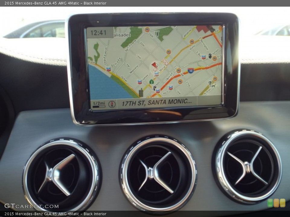 Black Interior Navigation for the 2015 Mercedes-Benz GLA 45 AMG 4Matic #98471364