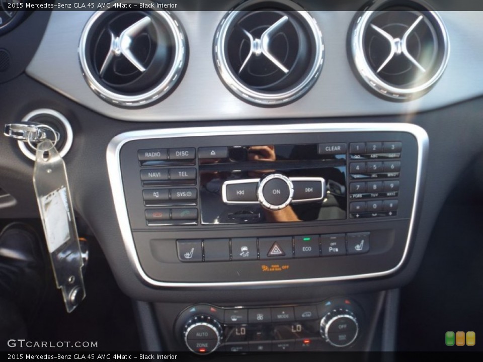 Black Interior Controls for the 2015 Mercedes-Benz GLA 45 AMG 4Matic #98471412