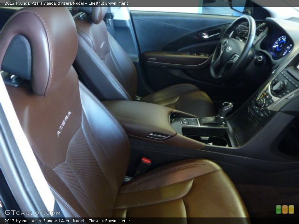 Chestnut Brown Interior Photo for the 2013 Hyundai Azera  #98471877