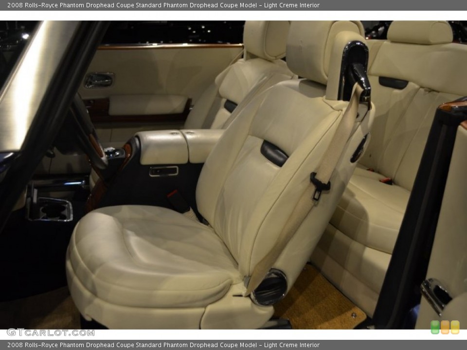 Light Creme Interior Front Seat for the 2008 Rolls-Royce Phantom Drophead Coupe  #98477949