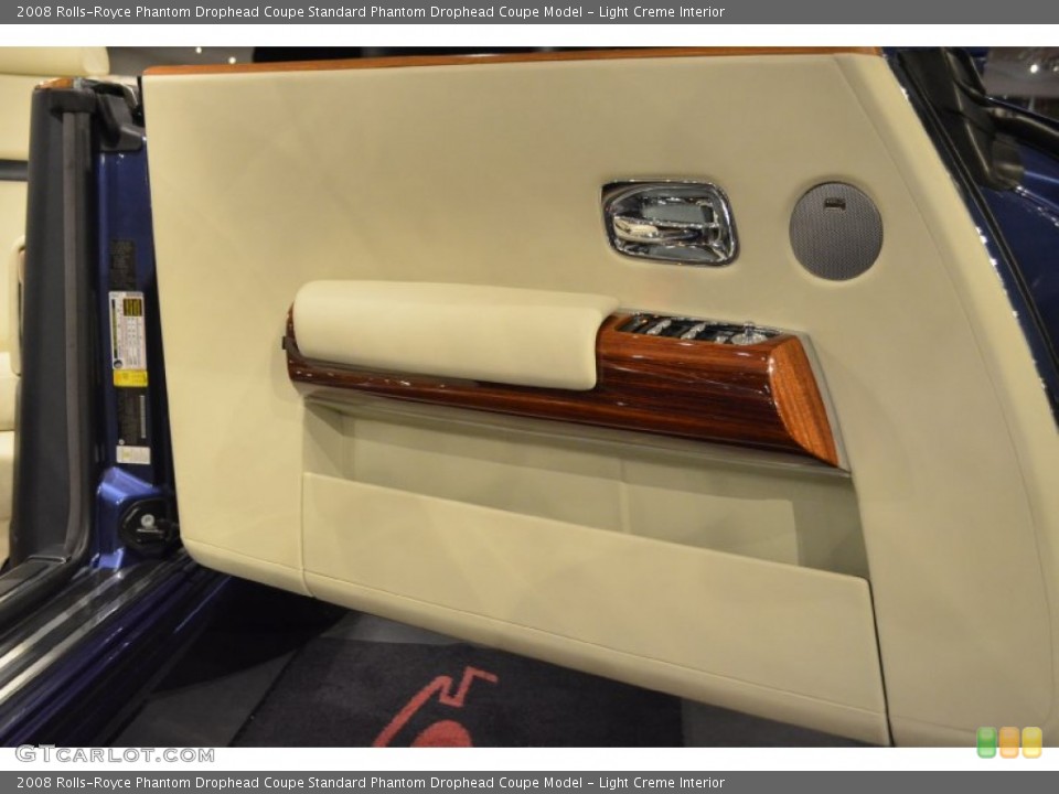 Light Creme Interior Door Panel for the 2008 Rolls-Royce Phantom Drophead Coupe  #98478033