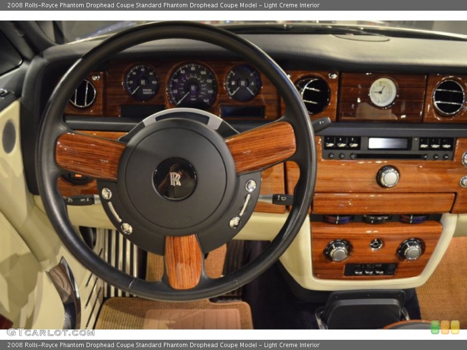 Light Creme Interior Dashboard for the 2008 Rolls-Royce Phantom Drophead Coupe  #98478102