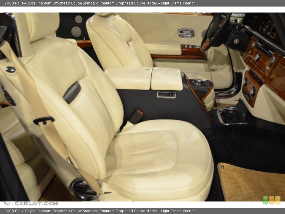 Light Creme Interior Front Seat for the 2008 Rolls-Royce Phantom Drophead Coupe  #98478168