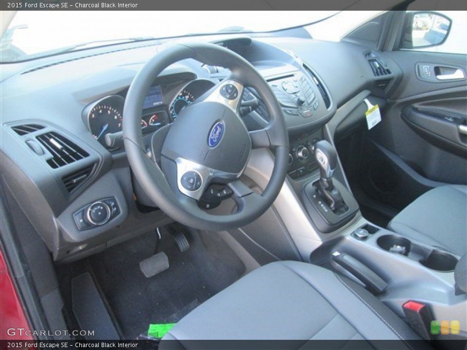 Charcoal Black Interior Prime Interior for the 2015 Ford Escape SE #98480274