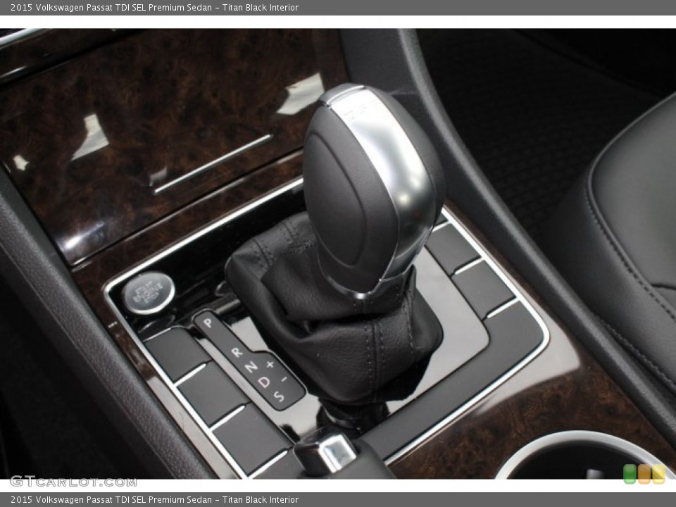 Titan Black Interior Transmission for the 2015 Volkswagen Passat TDI SEL Premium Sedan #98483511
