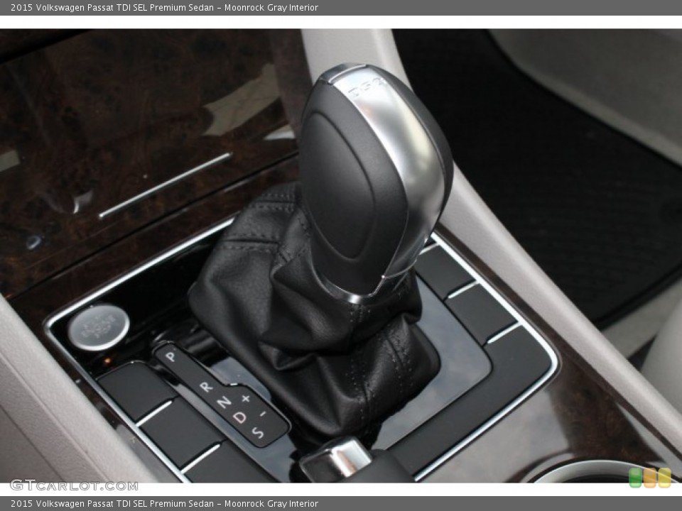 Moonrock Gray Interior Transmission for the 2015 Volkswagen Passat TDI SEL Premium Sedan #98487456