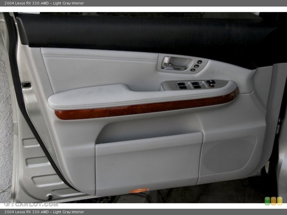 Light Gray Interior Door Panel for the 2004 Lexus RX 330 AWD #98494419