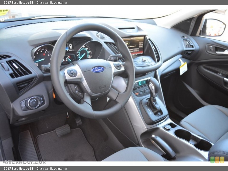 Charcoal Black Interior Dashboard for the 2015 Ford Escape SE #98496608
